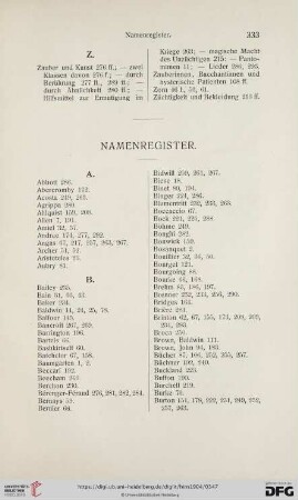 Namenregister