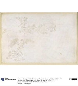 La Divina Commedia, Purgatorio IX. Vorpurgatorium: Mittelzone und Portalterrasse: Dantes Traum; Vor dem Tor des Purgatoriums