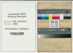 Entnazifizierung Waldemar Schoenemann , geb. 02.05.1920 (Angestellter)
