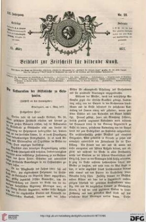 Heft 23 (15. März 1877)