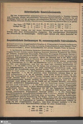 Schweizerische Generalabonnements