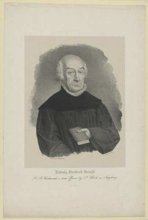 Bildnis des Ludwig Friedrich Krauß
