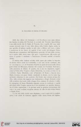 2.1894/95: R. Galleria di Brera in Milano