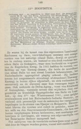 15de hoofdstuk. Onlusten met - en expeditie in 1846 naar Bali. ...
