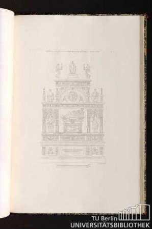 Pl. 2. Tombeau De H. Basso Dans Le Choeur De L'Eglise De St.e Marie Du Peuple A Rome.