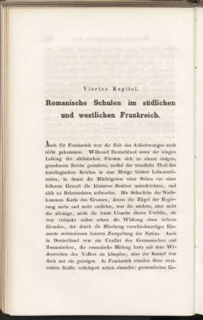 Viertes Kapitel. Romanische Schulen im südlichen und westlichen Frankreich.