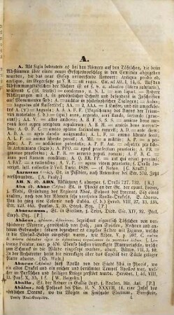 Pauly's Real-Encyclopädie der classischen Altertumswissenschaft in alphabetischer Ordnung, 1. [A - Byzia]