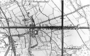 Rothenburg/O.L.-Uhsmannsdorf. Meßtischblatt, 1: 25.000, Sekt. Rothenburg