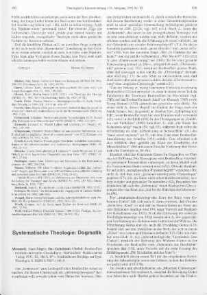 857-860 [Rezension] Abromeit, Hans-Jürgen, Das Geheimnis Christi