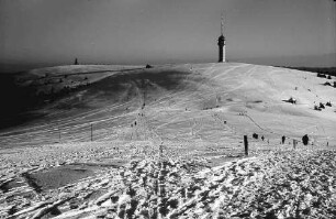 Feldberg: Blick vom Grüble zum Fernsehturm