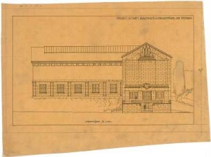 Billing, Hermann; Baden-Baden; Kunsthalle - Fassade (Ansicht)
