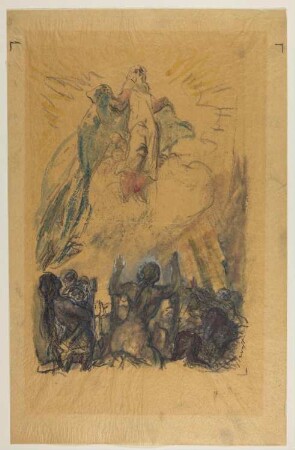 Mater gloriosa. Entwurf zu Faust II