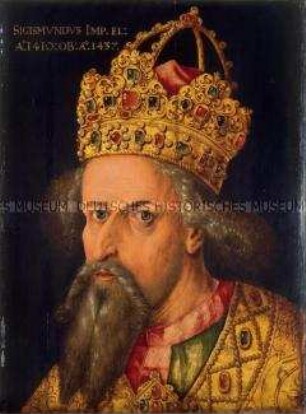 Bildnis Kaiser Sigismund (1433-1437)
