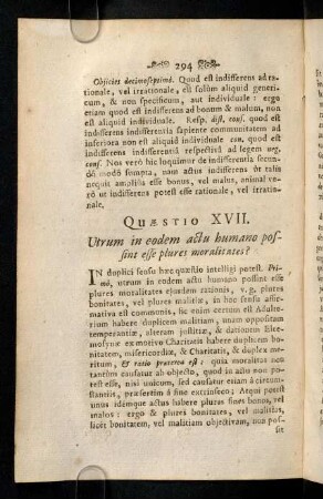 294-304, Quaestio XVII