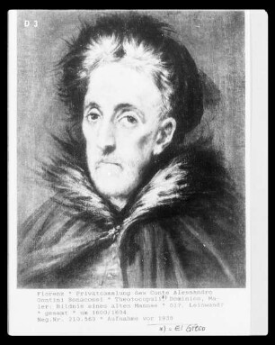 Bildnis eines alten Mannes
