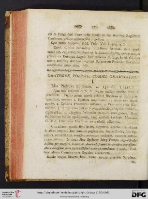 Oratores, poetae, comici, grammatici