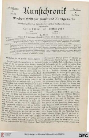 Ausstellung in der Berliner Nationalgalerie