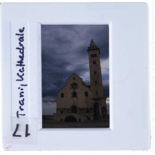 Trani, Kathedrale San Nicola Pellegrino : Westansicht