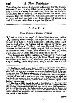 Chap. V. Of the kingdom or province of Xiensi