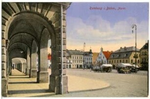 Rumburg. Markt
