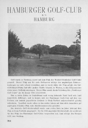 Hamburger Golf-Club e.V. Hamburg