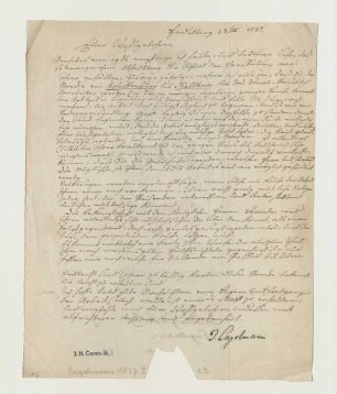 Brief von Joseph Engelmann an Joseph Heller