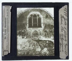 Giotto, Fresken in der Scrovegni-Kapelle,Giotto, Weltgericht (Padua, Scrovegni) : Gesamtansicht
