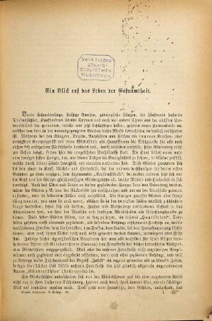 Brehms Thierleben : allgemeine Kunde des Thierreichs, 9. Abth. 4, Wirbellose Thiere ; Bd. 1, Die Insekten, Tausendfüßler und Spinnen