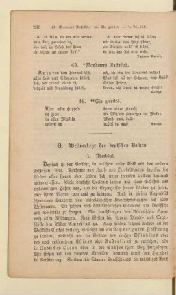 G. Weltverkehr des deutschen Volkes