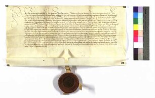 Erzbischof Jakob genehmigt die Verpfändung des Bopparder Zolls an Alexander, Pfalzgraf zu Rhein.