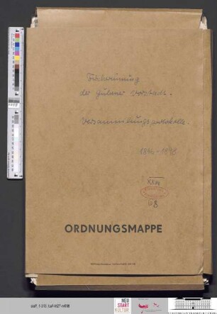 Versammlungsprotokolle der Fischerinnung der Gubener Vorstadt