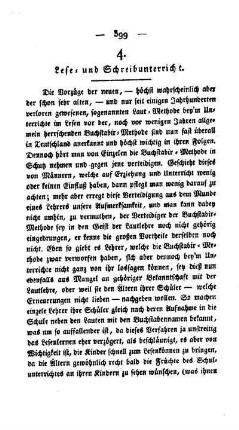 Lese- und Schreibunterricht