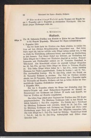 Vormarsch von Wloclawek bis Ilow