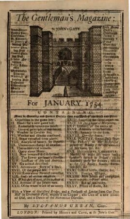 The gentleman's magazine. 24. 1754