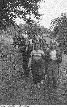 Müglitztal, Ferienlager Hartmannmühle, August 1960
