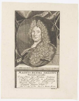 Bildnis des Magnvs Daniel Omeisivs