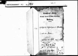 Belegakte zu dem Zivilstandsregister der Juden der Gemeinde Rietberg, Kreis Wiedenbrück mit den Orten Kaunitz, Mastholte, Moese, Neuenkirchen, Rietberg, Stromberg, Verl (H 1870-1874)