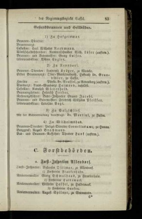 Forstbehörden
