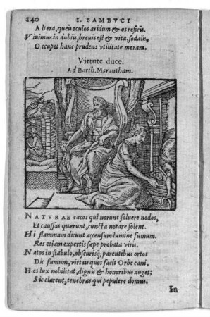Virtute duce.