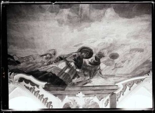Klosterkirche; Deckenbild im Schiff, Ausschnitt