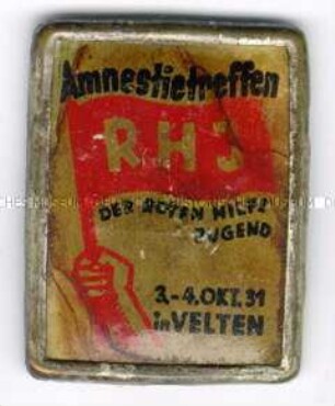 RHD (Rote Hilfe Deutschlands), Amnestietreffen der Roten-Hilfe-Jugend, Velten