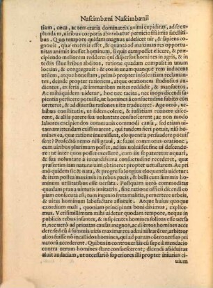 Nascimbaeni Nascimbaenii Ferrariensis in M. Tullii Ciceronis de inventione libros commentarius