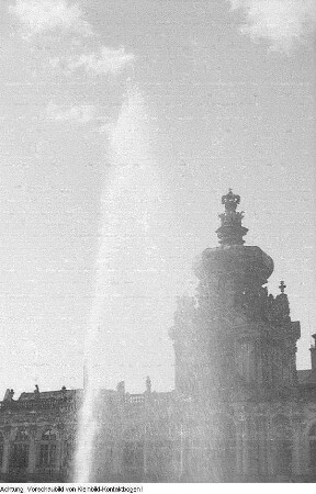 Dresden, Altstadt, Zwinger, Impressionen, u.a. Herkules Saxonicus vom Wallpavillon