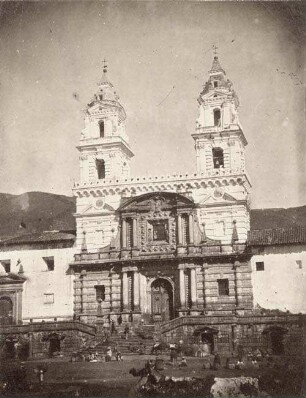 Portal der Basilika von San Francisco (vor 1879)