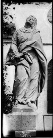 Hechingen Franziskanerkirche Sankt Luzen Kalvierenberg Statue Maria (um 1755)