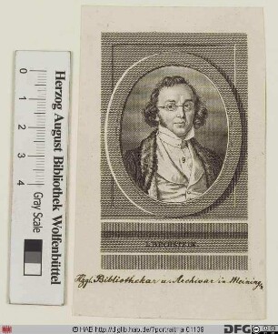 Bildnis Ludwig Bechstein