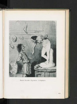 Pygmalion. Lithographie.