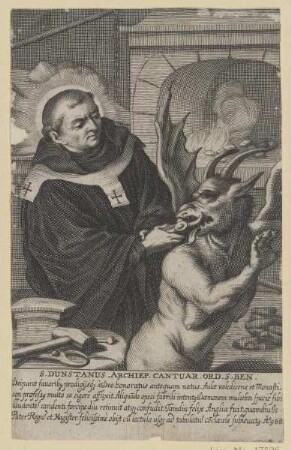 Bildnis des S. Dunstanus