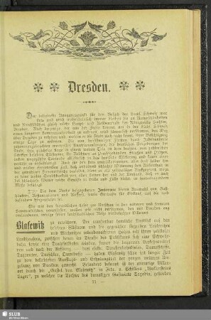 [Sommerfrischen und Touren]