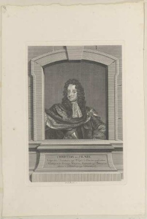 Bildnis des Christian V. von Dänemark
